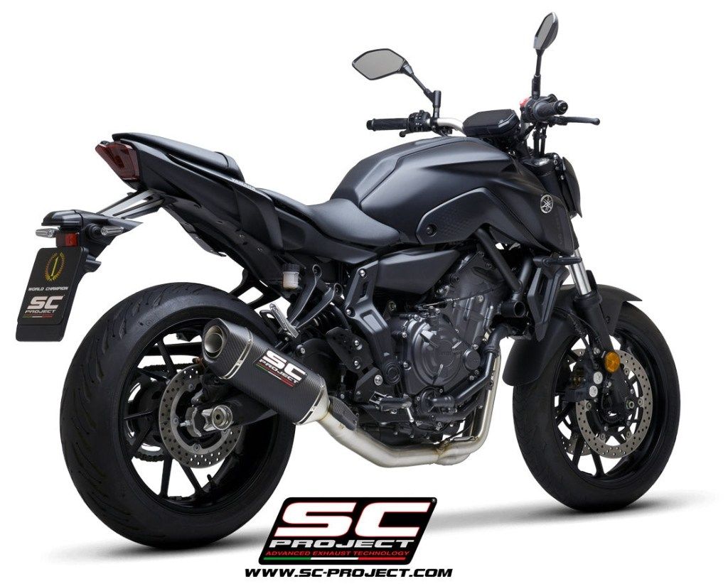 Other - SC-PROJECT SCプロジェクト フルエキゾーストシステム 2-1＆SC1-S サイレンサー MT-07 YAMAHA ヤマハ フルエキゾーストマフラー マフラー タイプ：カーボン