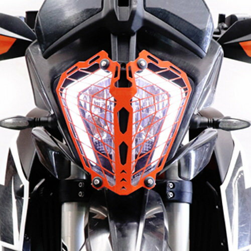 SRC エスアールシー ヘッドライトガード 790 ADVENTURE KTM ラジエーターコアガード・オイルクーラーコアガード 冷却関連 エンジン