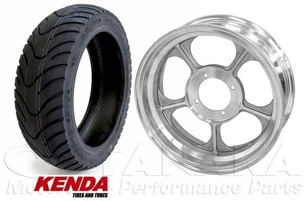 田中商会(TANAKA) タナカショウカイ 12インチアルミキャストホイール＆タイヤセット モンキー ゴリラ HONDA ホンダ ホイール ホイール関連 足回り
