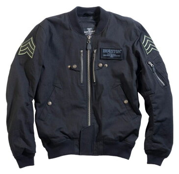 HOUSTON ヒューストン MA-1 COTTON M/C ジャケット