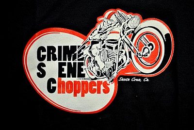 部品屋K&W CRIME SCENE Choppers Tシャツ アパレル