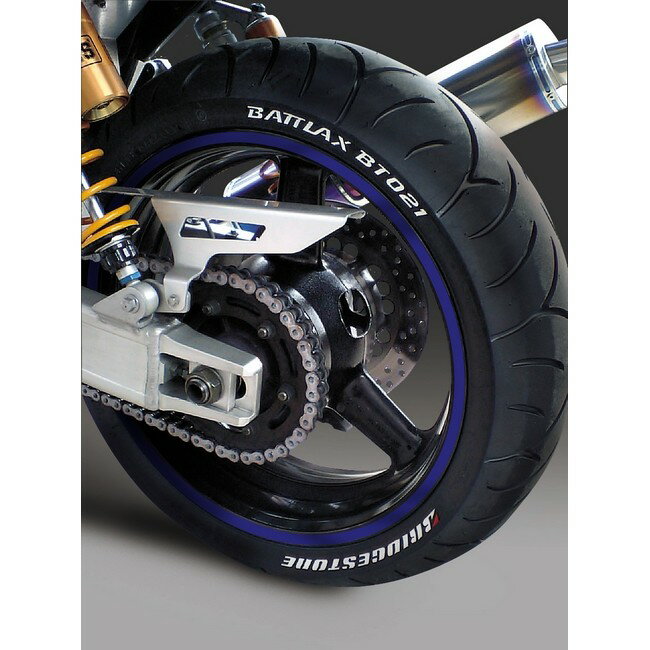 MDF エムディーエフ リムストライプ 10M リムステッカー・リムストライプ 外装 カラー：ブルー / サイ..