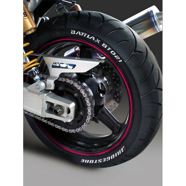 MDF エムディーエフ リムストライプ 4M リムステッカー・リムストライプ 外装 カラー：ピンク / タイプ：ロゴ文字なし / サイズ：18＆21インチ