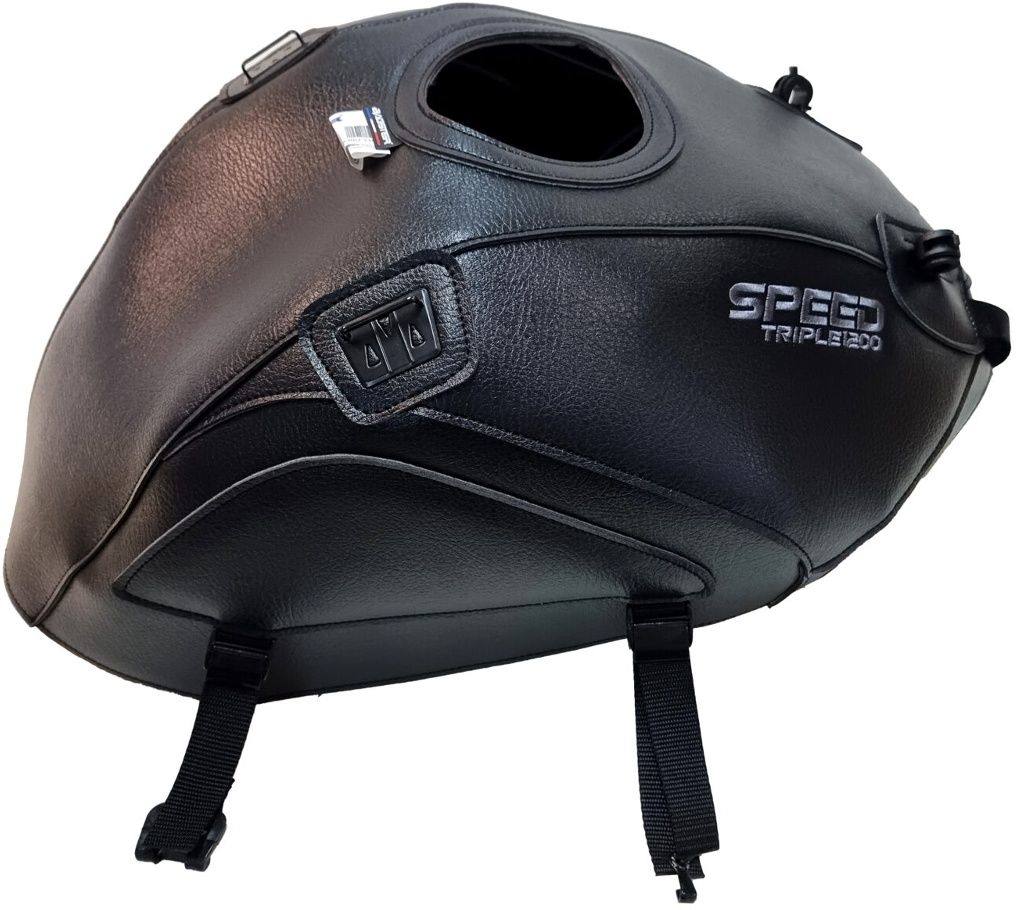 BAGSTER バグスター タンクカバー Speed Triple 1200 RR RS TRIUMPH トライアンフ タンク関連 外装 カラー：ブラック