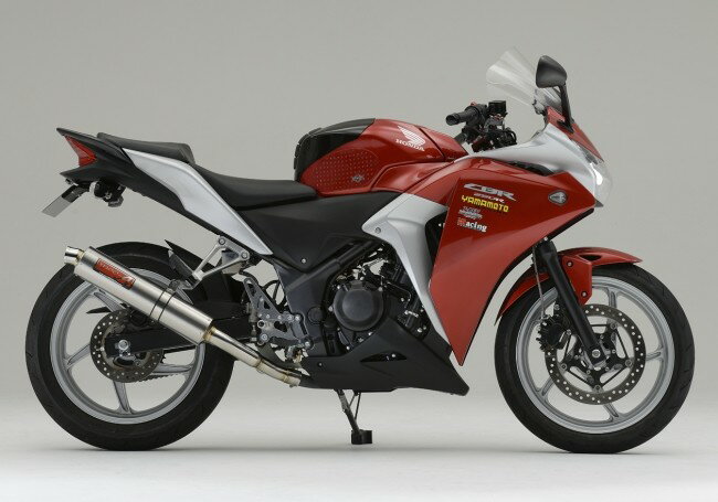 YAMAMOTO RACING ヤマモトレーシング SPEC-A スリップオン チタン CBR250R HONDA ホンダ スリップオンマフラー マフラー