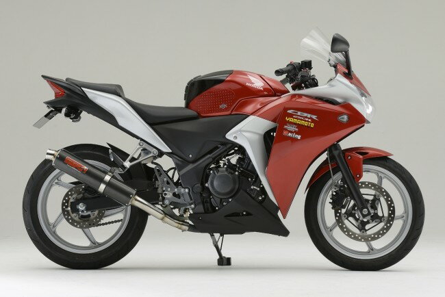 YAMAMOTO RACING ヤマモトレーシング SPEC-A スリップオン カーボン CBR250R HONDA ホンダ スリップオンマフラー マフラー