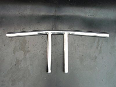 部品屋K&W Tバー ライザー一体型タイプ 汎用 HARLEY-DAVIDSON ハーレーダビッドソン ハンドルバー ハンドル