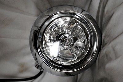部品屋K&W アイボールヘッドライト2 汎用 HARLEY-DAVIDSON ハーレーダビッドソン ヘッドライト 灯火類 電装系