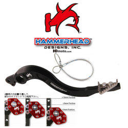 HammerHead ハマーヘッド リアブレーキペダル チタンティップ 125SX 144SX 150SX 150XC 200XC 200XC-W 250SX 250SX-F 250SXSF 250XC 250XC-F 250XC-W 250XCFW 250XCFWCE 250XCWE 300EXC Six Days 300XC 300XC-W 450EXCR 450XCF 450XCRW 505XC-F 530XCRW KTM ブレーキペダル