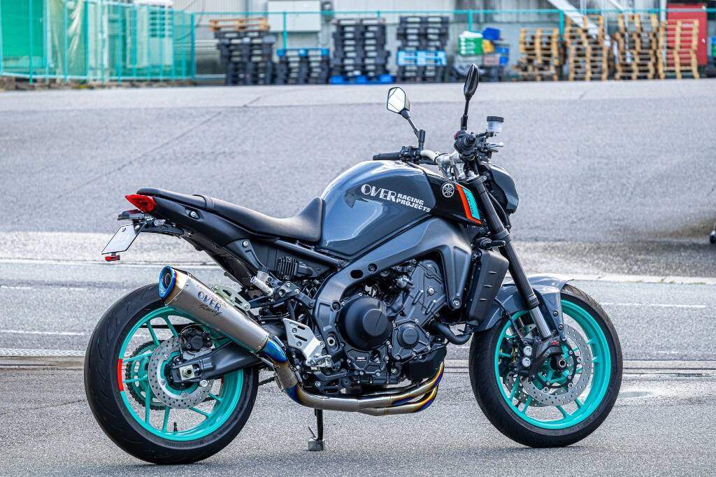 OVER オーヴァー TT-Formula RS+PRO フルチタン3-1 フルエキゾーストマフラー MT-09 YAMAHA ヤマハ マフラー