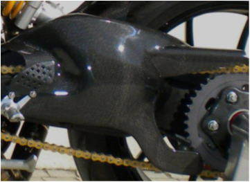 CARBONVANI カーボンバーニ スイングアームガード MONSTER1100 DUCATI ドゥカティ スイングアームカバー・プロテクター 外装