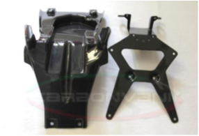 CARBONVANI カーボンバーニ ライセンスプレートホルダー MONSTER1100 MONSTER796 [モンスター] MONSTER696 DUCATI ドゥカティ ナンバープレートホルダー 外装