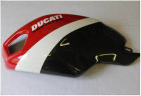 CARBONVANI カーボンバーニ タンクサイドカバー L MONSTER1100 MONSTER796 [モンスター] MONSTER696 DUCATI ドゥカティ タンクカバー タンク関連 外装