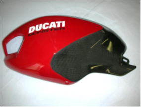 CARBONVANI カーボンバーニ タンクサイドカバー L MONSTER1100 MONSTER796 [モンスター] MONSTER696 DUCATI ドゥカティ タンクカバー タンク関連 外装