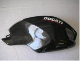 CARBONVANI カーボンバーニ タンクサイドカバー R MONSTER1100 MONSTER796 [モンスター] MONSTER696 DUCATI ドゥカティ タンクカバー タンク関連 外装