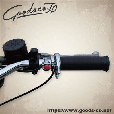 GOODS グッズ AMALスロットルホルダー ブラック 7／8インチ(22.2mm)用 スロットルホルダー ハンドル 2