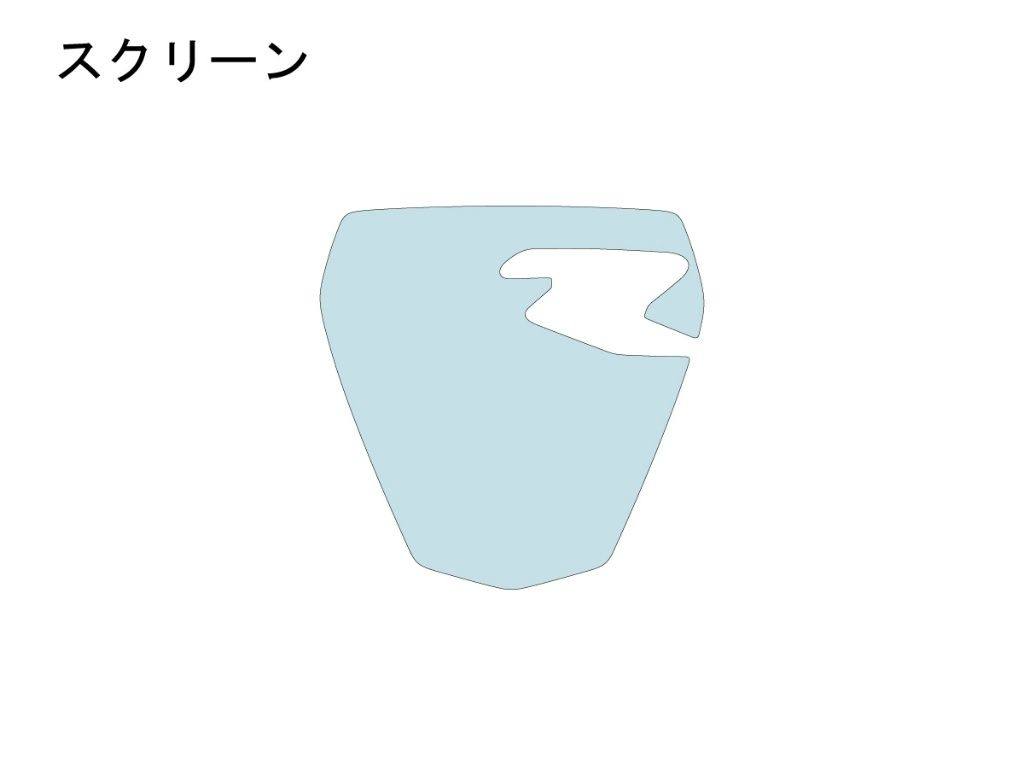 ECHELON エシュロン スクリーン【QUATECT】 G310GS BMW プロテクションフィルム・保護フィルム 外装