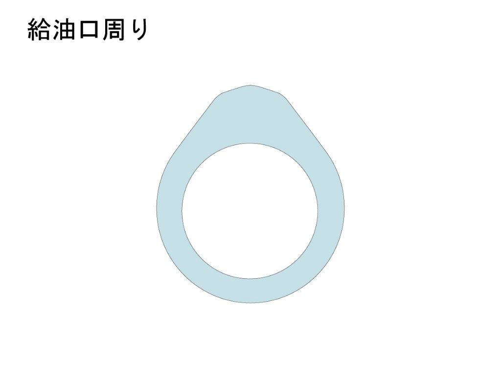 ECHELON エシュロン 給油口周り【QUATECT】 R1250GS BMW プロテクションフィルム・保護フィルム 外装