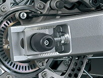 バイク DR-Z400SM フロントアクスルスライダー 右 在庫有 即納 スズキ