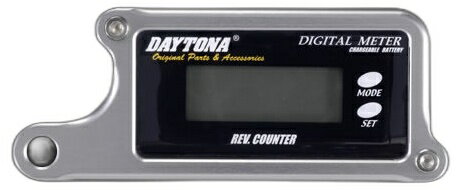 WOODSTOCK ウッドストック デイトナ デジタルメーター(レブ／テンプ)用ステー/Bタイプ・シルバー メー..