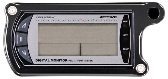 WOODSTOCK ウッドストック オプションメーター用汎用パネル アクティブ デジタルモニター Ver.2 (レブ/..