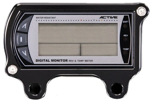 WOODSTOCK ウッドストック オプションメーター用汎用パネル アクティブ デジタルモニター Ver.2 (レブ/..