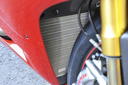 AELLA アエラ ラジエタープロテクター／下部 1199Panigale R S/Tricolore 899Panigale 959Panigale 996R 996S 996SPS 996 スーパーバイク 1199 S-L Panigale V2 DUCATI ドゥカティ ラジエーターコアガード・オイルクーラーコアガード 冷却関連 エンジン