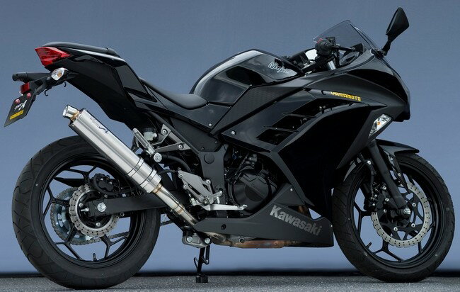 YAMAMOTO RACING ヤマモトレーシング SPEC-A チタン スリップオンマフラー Ninja250 KAWASAKI カワサキ マフラー