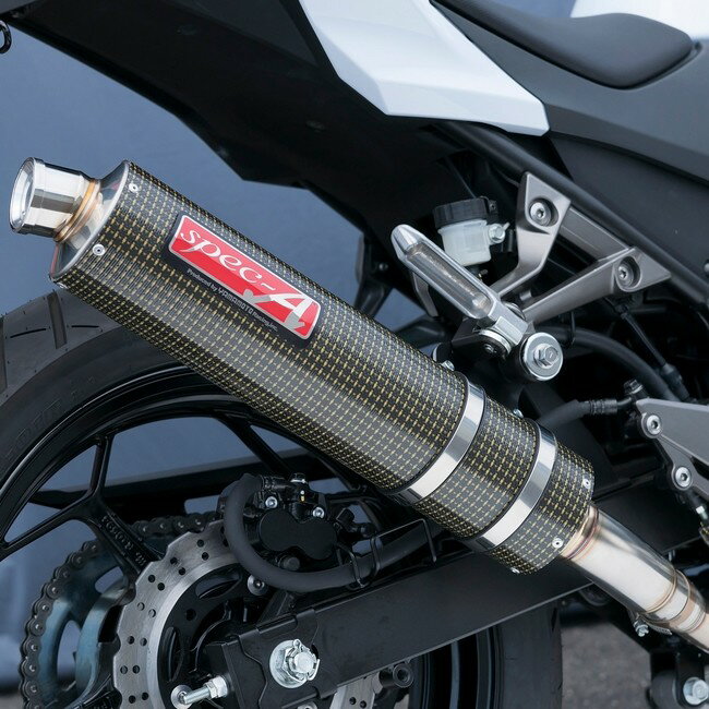 126 cc 〜250 cc  - YAMAMOTO RACING ヤマモトレーシング SPEC-A ケブラー スリップオンマフラー Ninja250 KAWASAKI カワサキ マフラー