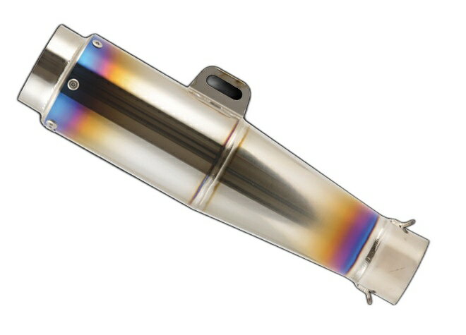 NITRO RACING ナイトロレーシング コニカルチタンサイレンサー V-1 補修・汎用サイレンサー マフラー サイレンサー表面仕上げ：ヒートポリッシュ