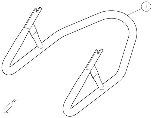 74Daijiro ナナヨンダイジロー (1) スタンド COMP リアスタンド