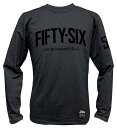 56design 56デザイン XYLITOL FIFTY-SIX LONG SLEEVED T-SHIRT KF キシリトールフィフティシックス ロングスリーブTシャツ KF