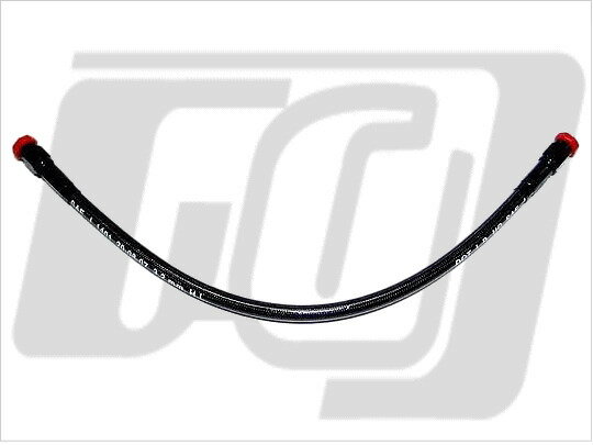 GUTS CHROME ガッツクローム ブレーキホース ブラックフィッティング 16インチ 汎用 HARLEY-DAVIDSON ハーレーダビッドソン ブレーキホース・クラッチホース ブレーキ