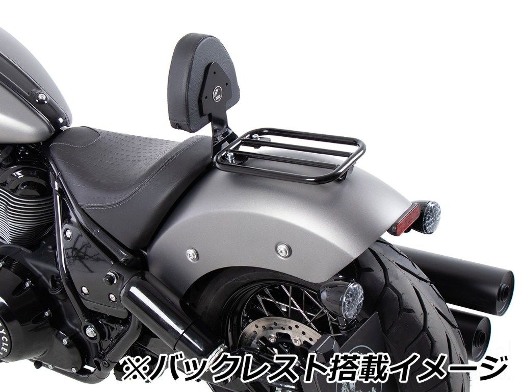 HEPCO＆BECKER ヘプコ＆ベッカー バックレスト Chief Bobber Dark Horse INDIAN MOTORCYCLE インディア..