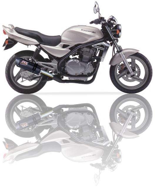 KAWASAKI - IXIL イクシル XOVS-オーバルタイプマフラー ER-5 ER500A KAWASAKI カワサキ スリップオンマフラー マフラー