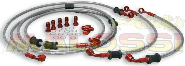 MALOSSI マロッシ MHR フロントブレーキホースキット(AERONAUTICAL) TMAX530 YAMAHA ヤマハ