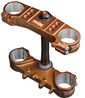 XTRIG エックストリッグ TRIPLE CLAMP for MINI(トリプル クランプ フォー ミニ) YZ85 06-16