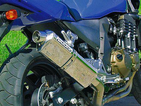 401 cc 〜750 cc  - BODIS ボディス スリップオンマフラー フルチタン Three-Tec G Z750 KAWASAKI カワサキ マフラー