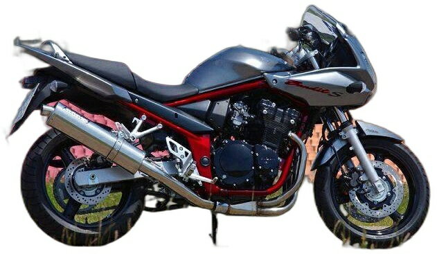 BODIS ボディス スリップオンマフラー ステンレス Oval 1MK G BANDIT600 [バンディット] GSF600 04 SUZ..
