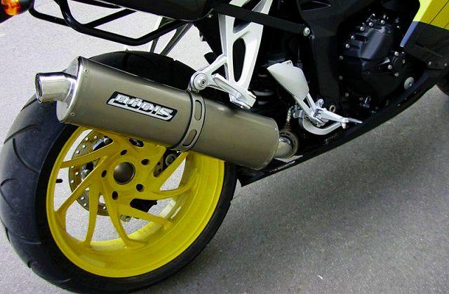 BODIS ボディス スリップオンマフラー フルチタン Oval1MK K1200 BMW マフラー