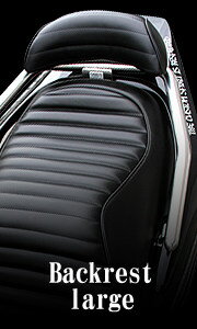 HEAVENS ヘブンズ バックレスト付きタンデムバー SKYWAVE250 [スカイウェイブ] CJ45A - CJ46A SUZUKI スズキ グラブバー・タンデムバー・シーシーバー 外装