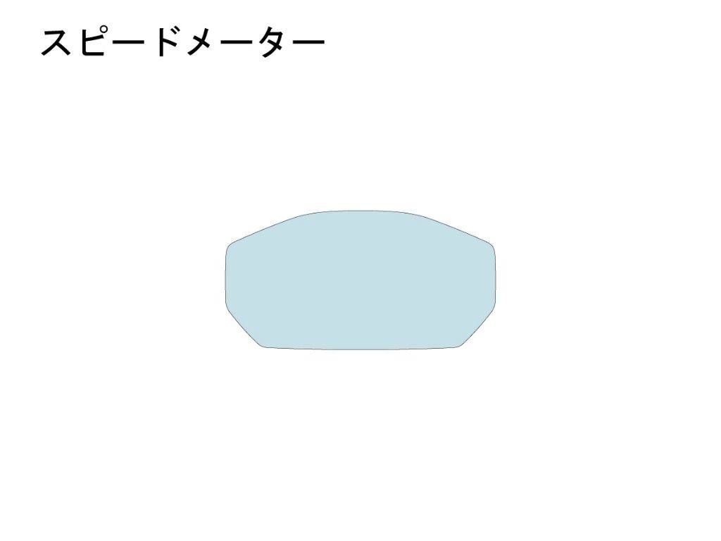 ECHELON エシュロン スピードメーター【QUATECT】 モンスター DUCATI ドゥカティ プロテクションフィルム・保護フィルム 外装