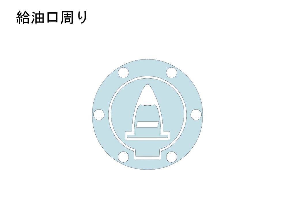 ECHELON エシュロン 給油口周り【QUATECT】 ムルティストラーダV4S DUCATI ドゥカティ プロテクションフィルム・保護フィルム 外装