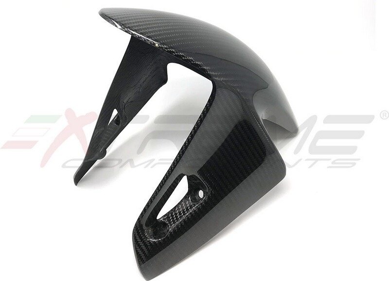 EXTREME COMPONENTS エクストリームコンポーネンツ Front Mudguard (Glossy Transparent) STREETFIGHTER V4 S DUCATI ドゥカティ フロントフェンダー フェンダー関連 外装