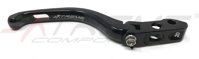 EXTREME COMPONENTS エクストリームコンポーネンツ Short GP EVO brake lever for Brembo Racing/Accossato master cylinder offset 20 | BLBS20 ブレーキレバー ハンドル周辺パーツ ハンドル