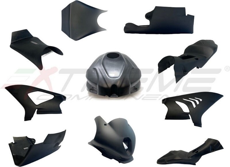 EXTREME COMPONENTS エクストリームコンポーネンツ Racing Bodywork/Fairing： Front Upper Race Fairing + Side Panels Lower Rear Tail Tank Cover Stock M1000RR BMW フルカウル・外装セット カウル関連 外装