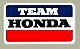 HollyEquip ホーリーエクイップ Team Honda デカール ステッカー・デカール 外装