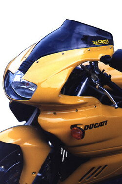 SECDEM セクデム ハイプロテクション・スクリーン 400 95-98 750 900FE 900SL 900SS DUCATI ドゥカティ スクリーン 外装