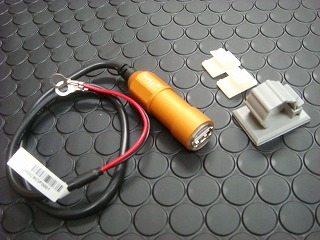 KN企画 ケイエヌキカク 車載用 USB電源ユニット 【アルミボディー/オレンジ】