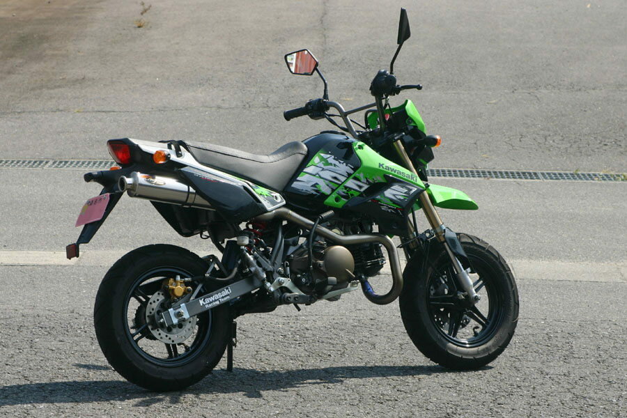NOJIMA ノジマ ファサームMチタン フルエキゾースト レーシングアップ マフラー KSR110 KAWASAKI カワサキ フルエキゾーストマフラー